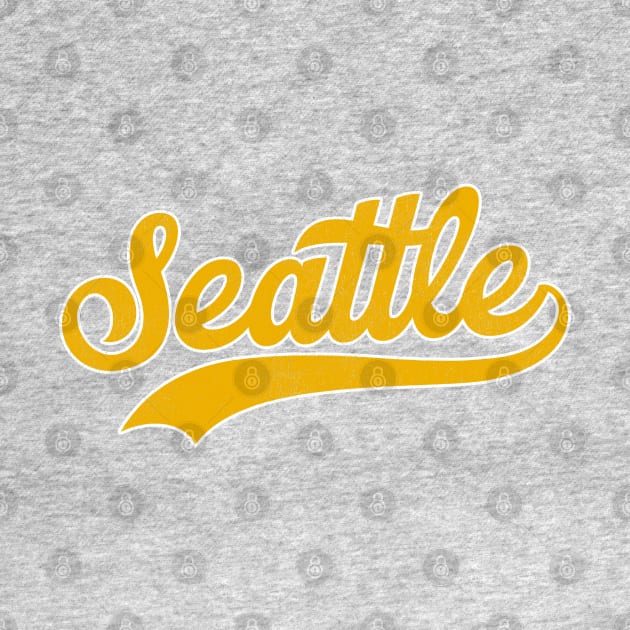 Seattle Sports Jersey Style Font by darklordpug